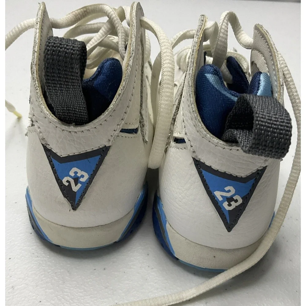 Nike Air Jordan 7 VII Retro Flint French Blue 304772-107 TD Sz 9C Baby TD 2014